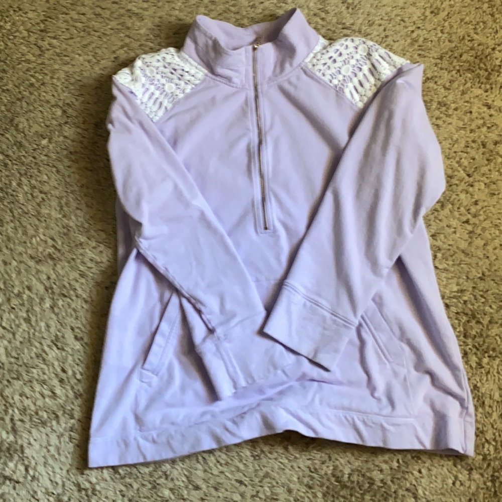Lilly pulitzer quarter zips pullover